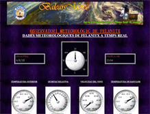 Tablet Screenshot of meteofelanitx.com